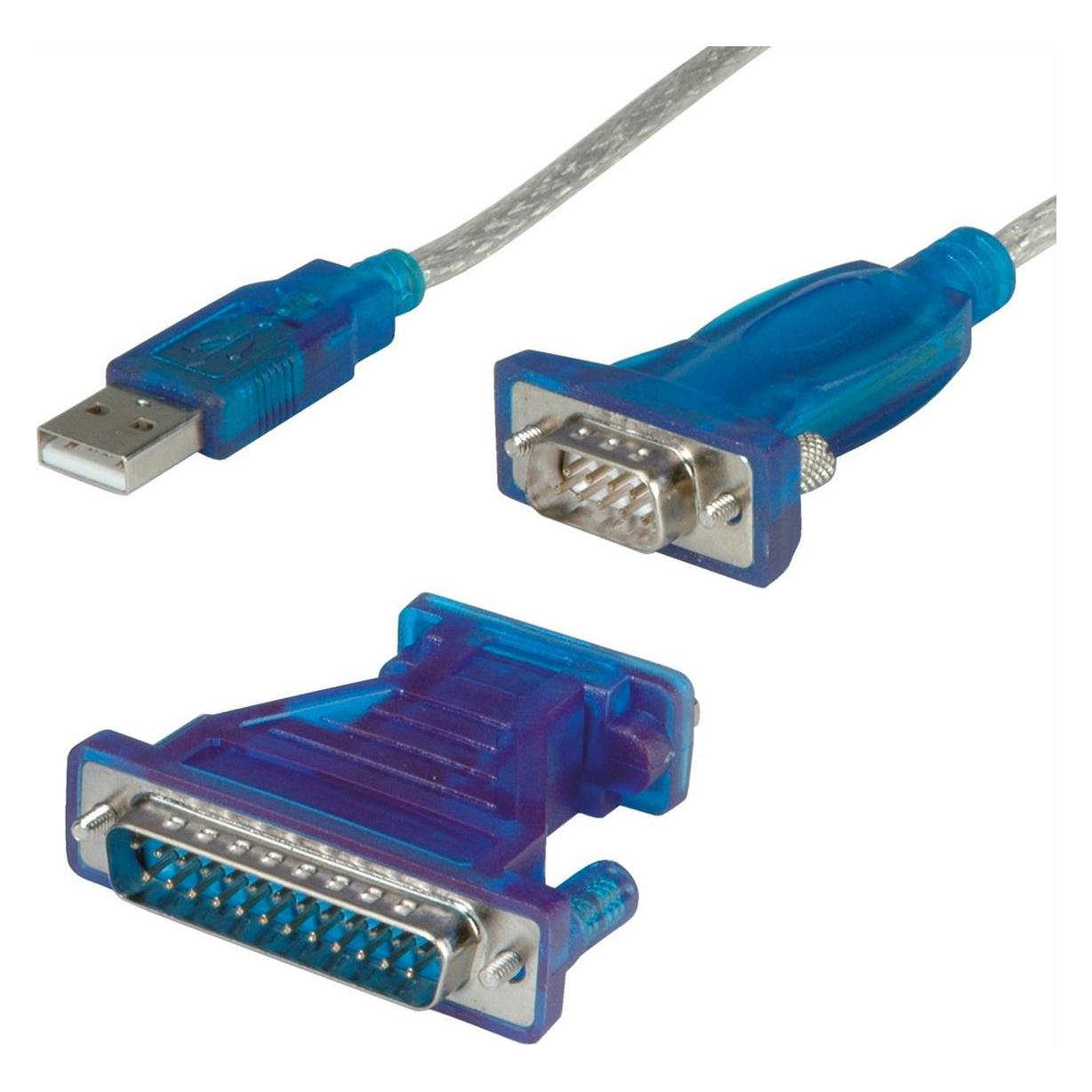 Value USB zu seriell Konverterkabel (1.80 m) (12.99.1160)
