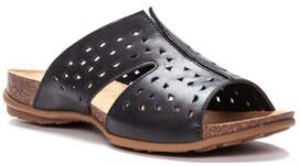 Women's Fionna Sandals by Propet in Black (Size 6 XW)
