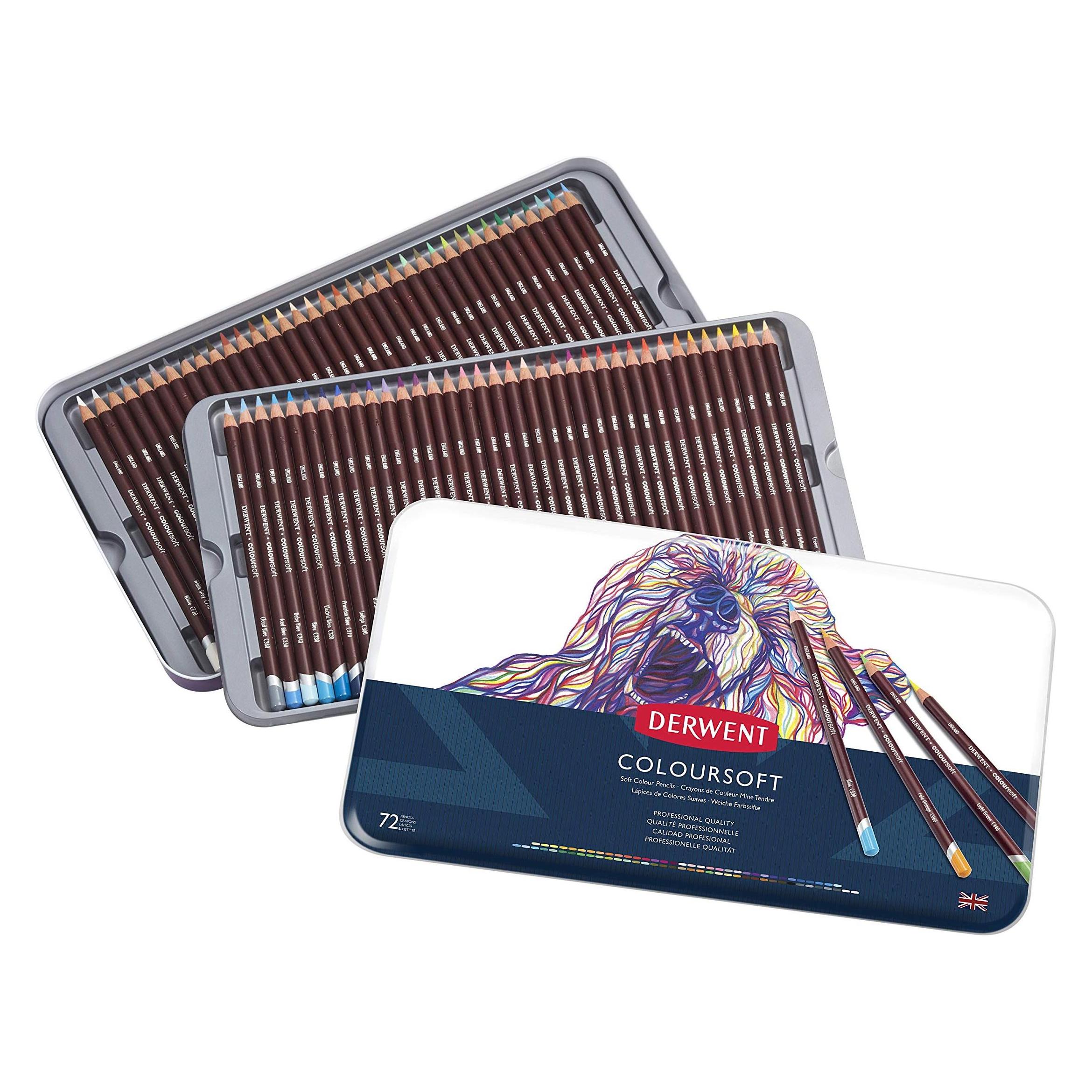 Derwent Coloursoft Buntstifte (72x) (0701029)