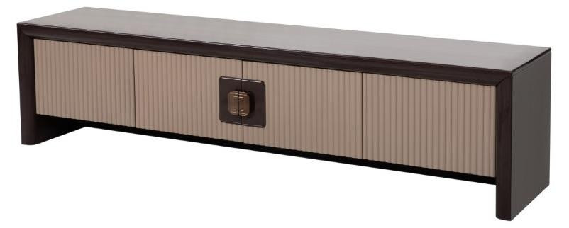 Moderne houten TV-kast en sideboard voor in de woonkamer