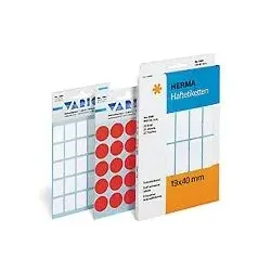 HERMA Multi-purpose labels ø 12mm luminous red 240 pcs. selbstklebendes Etikett