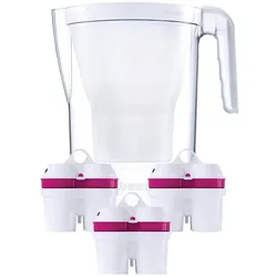 BWT Vida mit Magnesium, Wasserfilterkanne, Weiss, Transparent