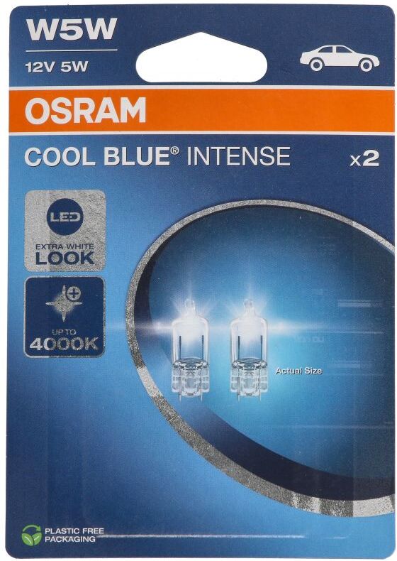 Ams-Osram Glühlampe, Innenraumleuchte COOL BLUE® INTENSE (Next Gen) OSRAM 2825CBN-2BL