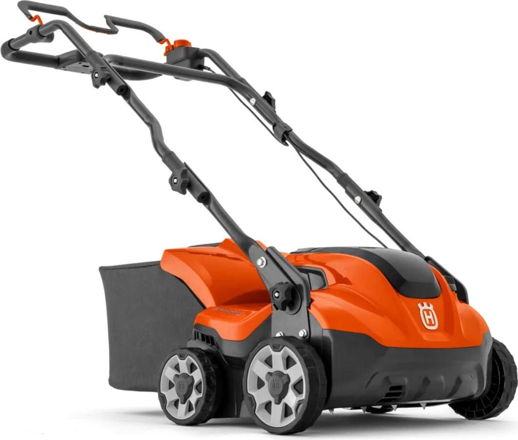 Akku-Vertikutierer HUSQVARNA S138i - Set mit Akku und Ladegerät
