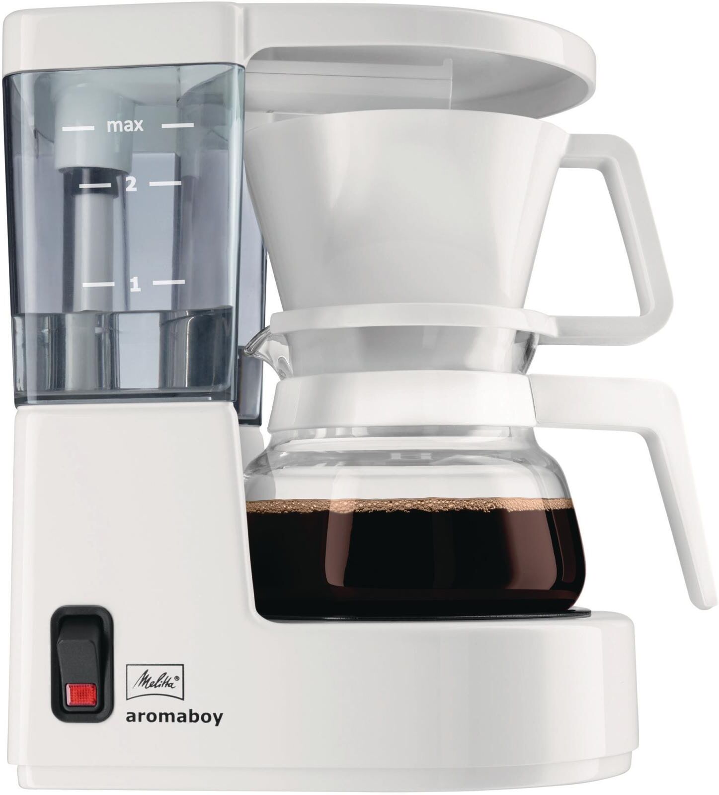 Melitta Filterkaffeemaschine "Aromaboy", weiss (weiß), Kaffeemaschinen, Filterkaffeemaschine weiß Einheitsgröße