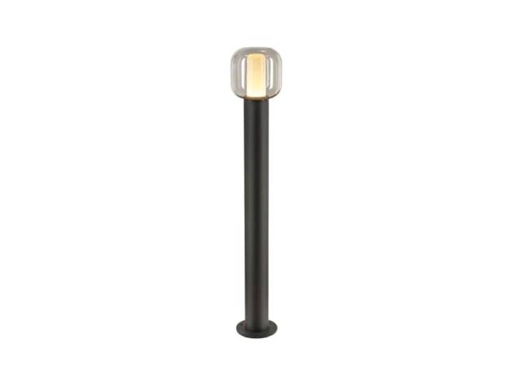 SLV 1004681 Lampadaire Ovale LED éclairage extérieur pour chemins\, Murs\, entrées\, Lampe de Jardin / IP65 9 W 600 LM\, Aluminium\, OVALISK 100 FL Anthracite