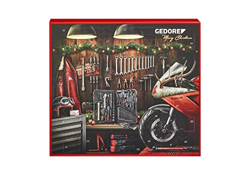 Gedore Red Adventskalender 2022, 42-delig gereedschapskalender, R49002042