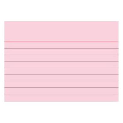 Brunnen KARTEIKAR.A7 LIN ROT/Pà100 (A7, 100x, 180 g/m²) (2270120)