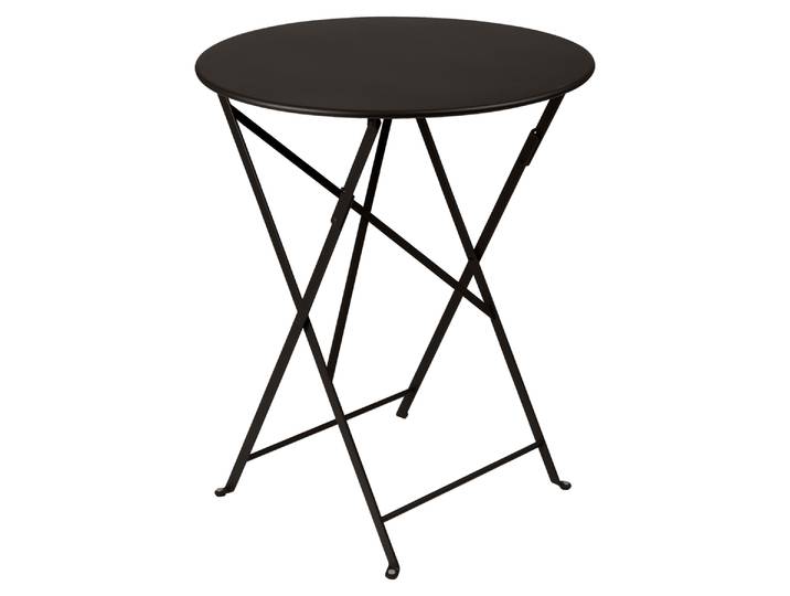 Bistro Tisch, Stahl, Ø 60 cm, Höhe 74 cm, Outdoor, Klassisch & Modern, Fermob