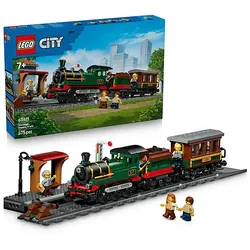 LEGO City 60511 Klassischer Dampfzug Bausatz, Mehrfarbig