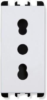 Simon Urmet PRESA 2P+T 10/16A NEA  BIANCO OPACO