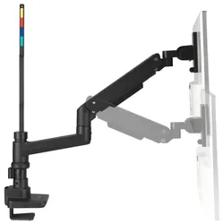 Kensington Monitor-Halterung SmartFitTM Premium Heavy Duty K58273WW schwarz für 1 Monitor, Tischklemme