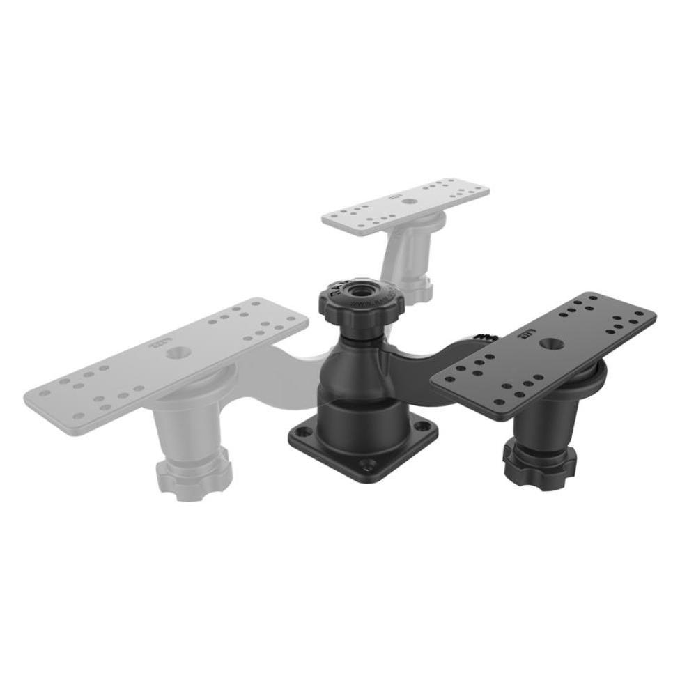 RAM Mounts Horizontal 6" Swing Arm Mount for Fishfinders & Plotters (RAM-109HU)
