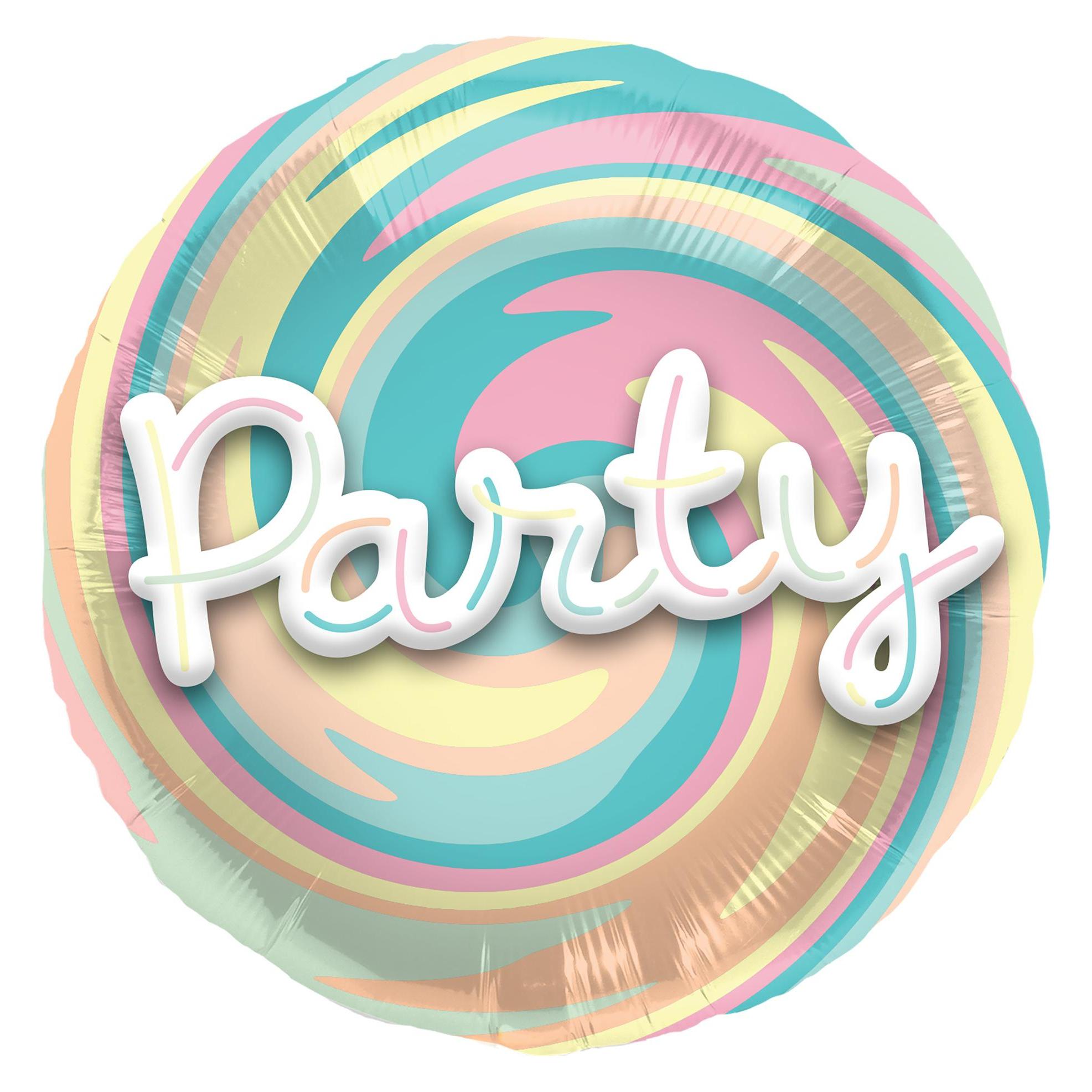 Folat 3D Folienballon 'Party' 56cm (1x) (62841)