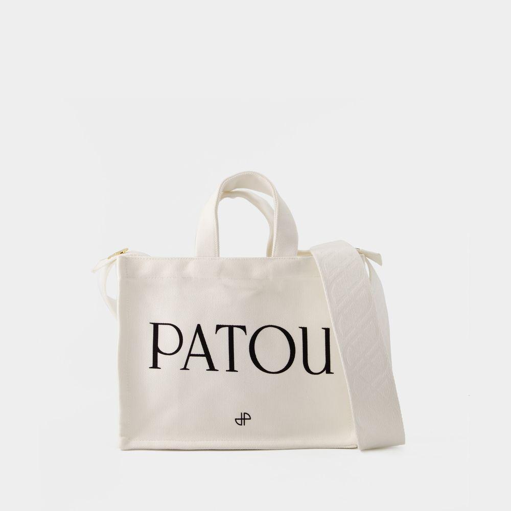 Tote Bag Patou Small - Patou - Baumwolle - Creme