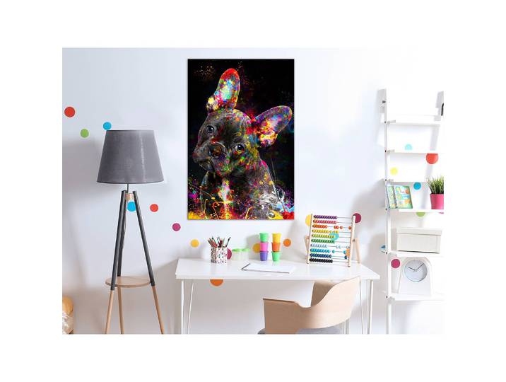 Tableau déco Marufi Lin Multicolore 40 x 60cm