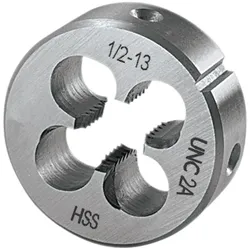 Forum Professional Solutions, Gewindeschneider + Gewindebohrer, Schneideisen EN22568 HSS UNC 12-24 FORUM