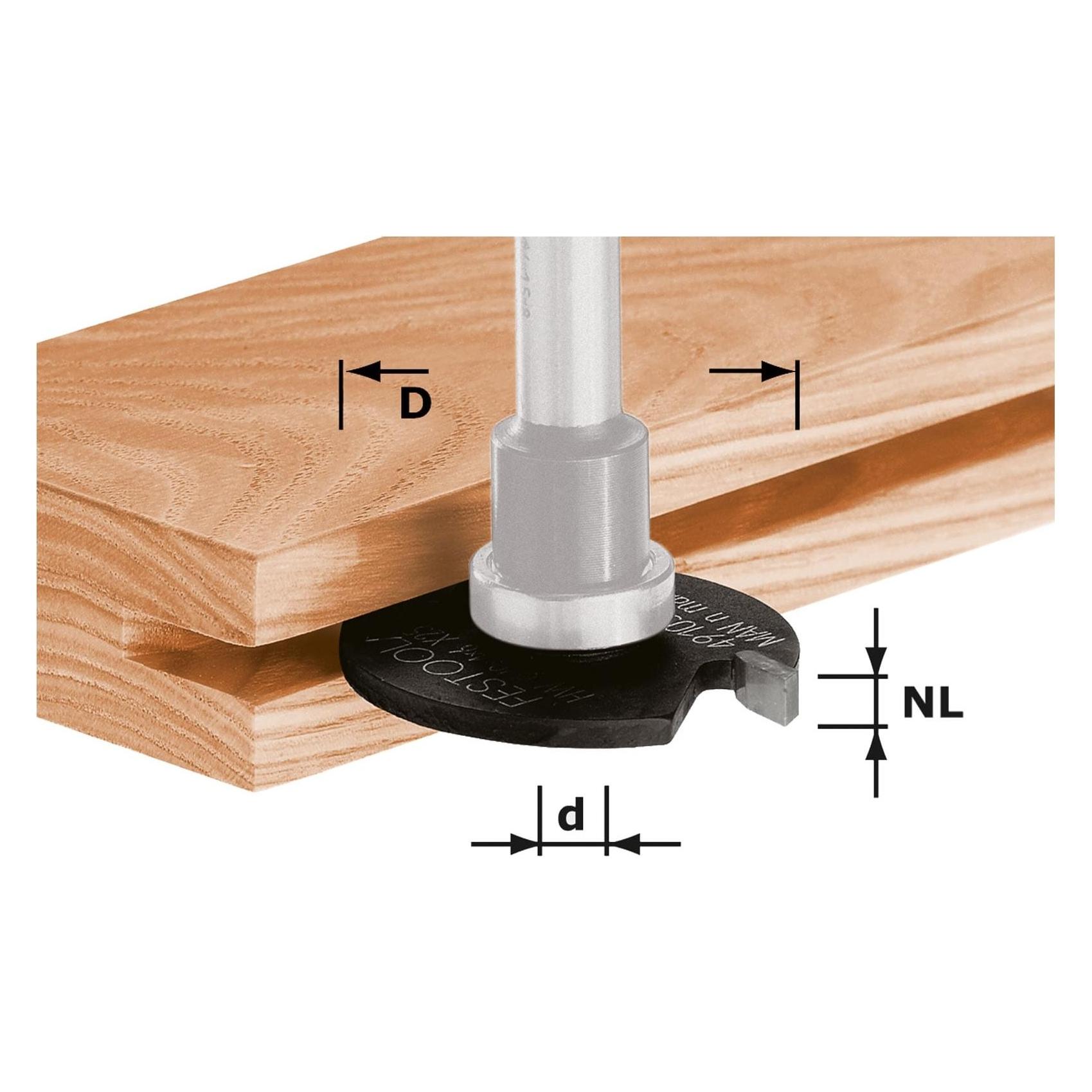 Festool Scheibennutfräser HW D40x5 (491060)