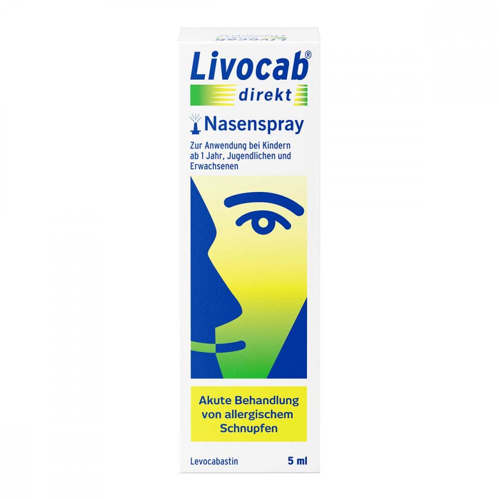 Kenvue Germany GmbH (OTC) Livocab direkt Nasenspray bei Allergie 00202465