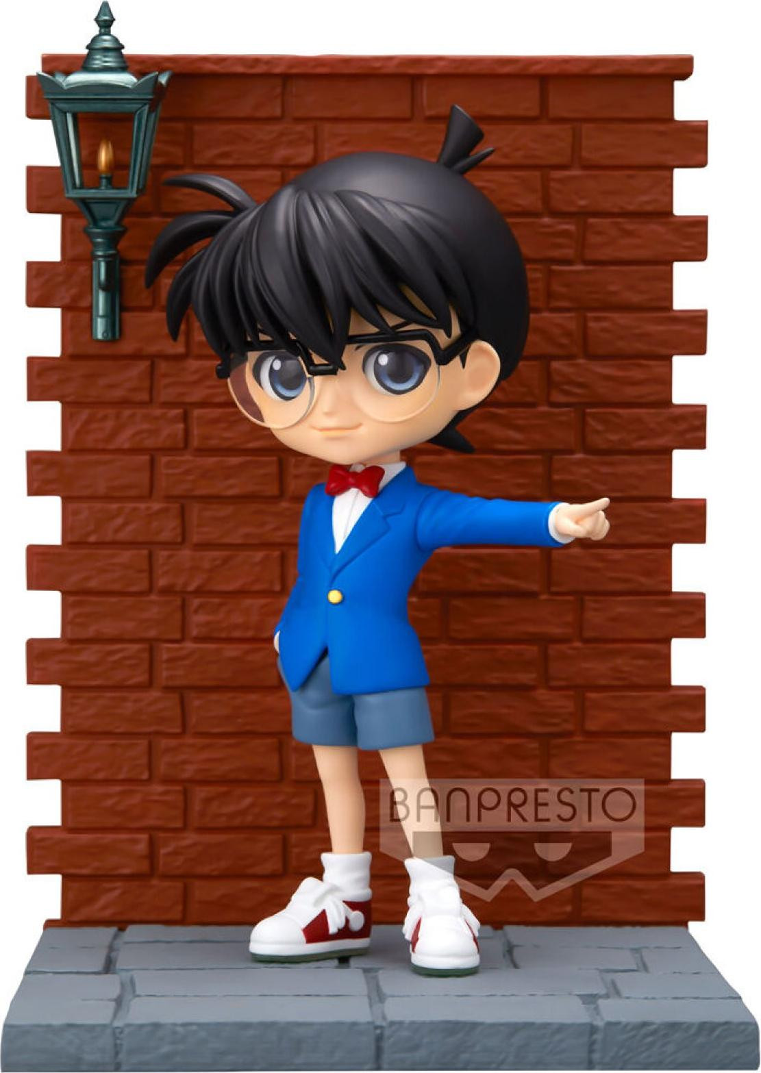 Banpresto Detective Conan - Conan Edogawa Q posket premium figuur, 14 cm