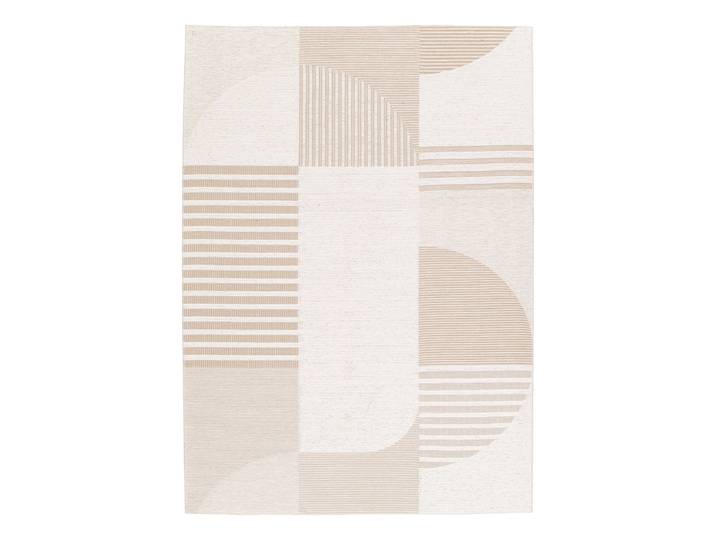 Kurzflorteppich Rano Beige 160 x 230cm Polypropylen, Polyethylenterephthalat & Jute