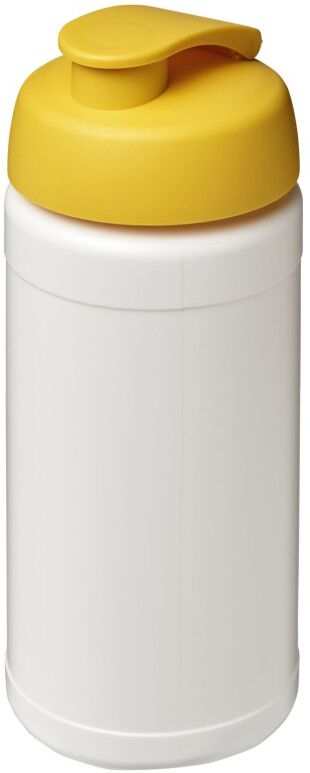 Bouteille de sport personnalisable 500 ml Plus blanc