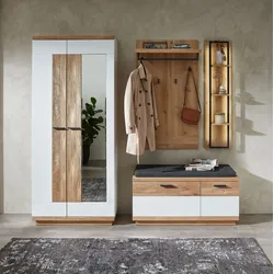 Garderobenset MONDO LISANA (BHT 210x197x38 cm) - BHT 210x197x38 cm