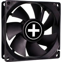 Case fan 80x80x25, Gehäuselüfter schwarz, 80 mm
