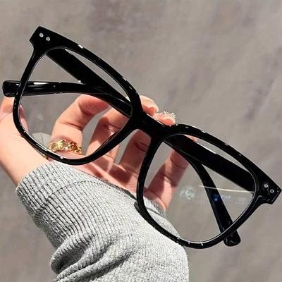 Campus Clear Vision Unisex Glasses With Transparent Black Frame Campus Clear Vision Unisex Glasses With Transparent Black Frame