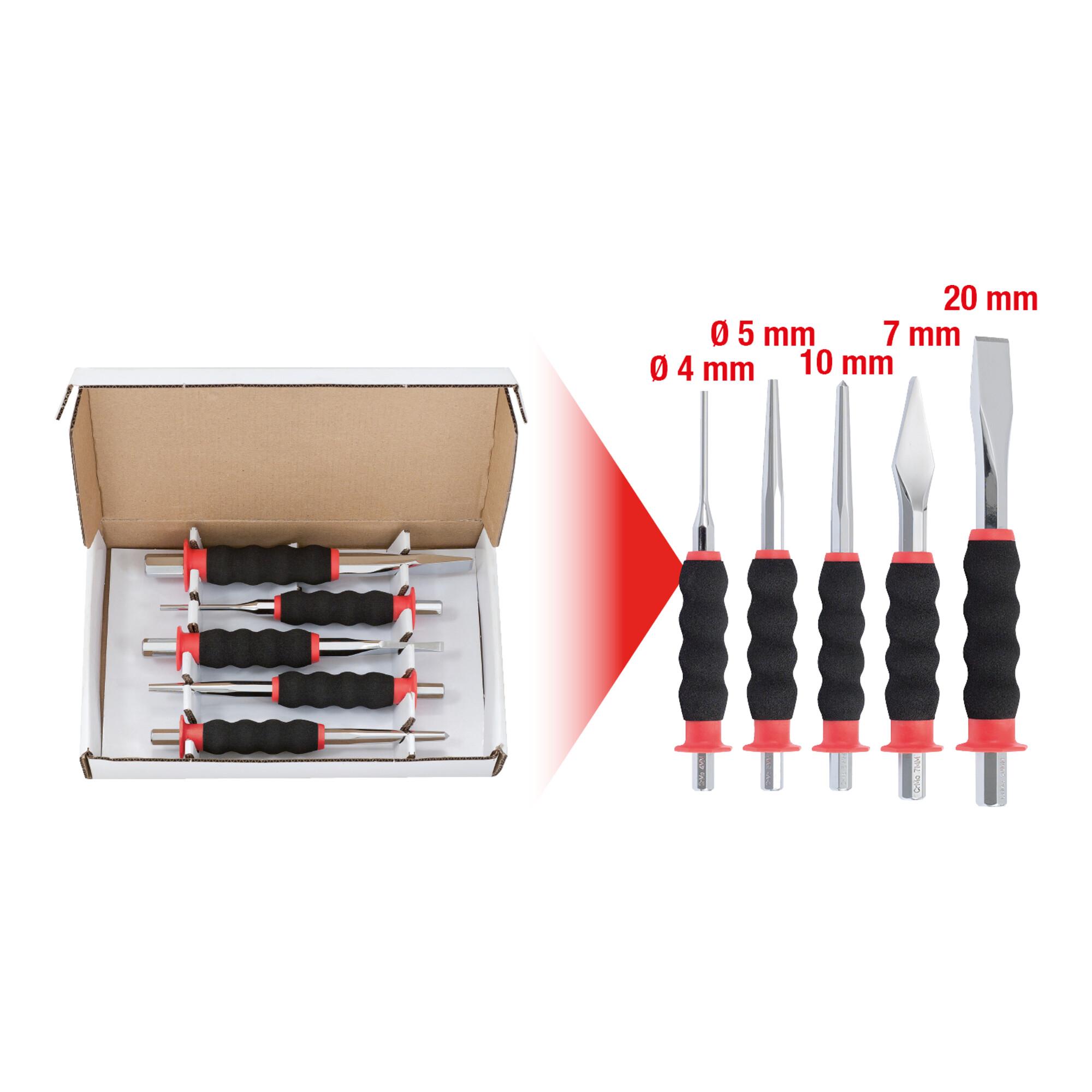 KS Tools Kombi-Satz, CrMo, 5-teilig (156.0240)