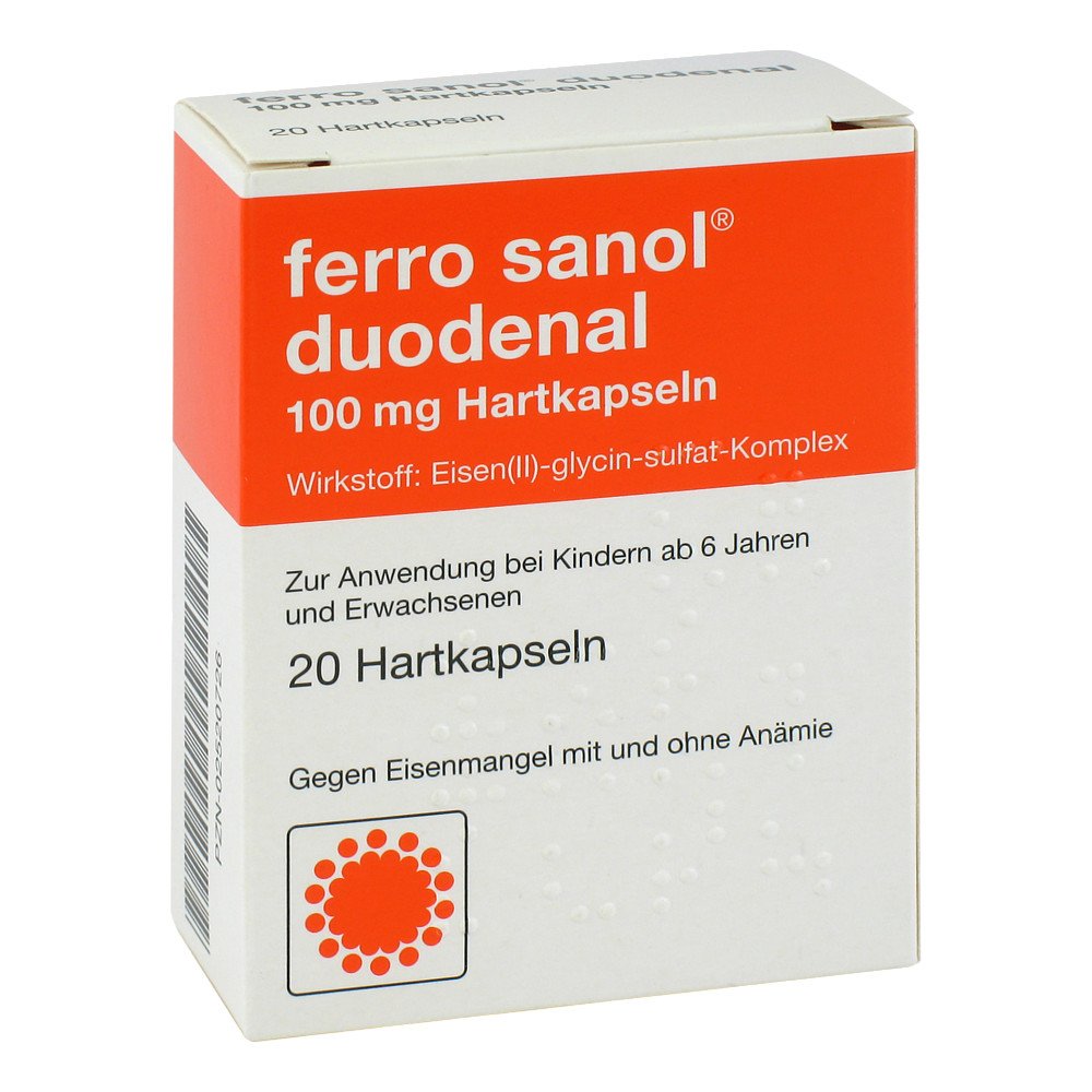 Teofarma s.r.l. Ferro sanol duodenal 100mg 02520726