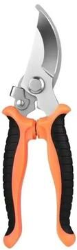 Inspired Living Precision Bird Beak Pruning Scissors Stainless Steel Garden Pruning Shears For Effortless Cutting orange