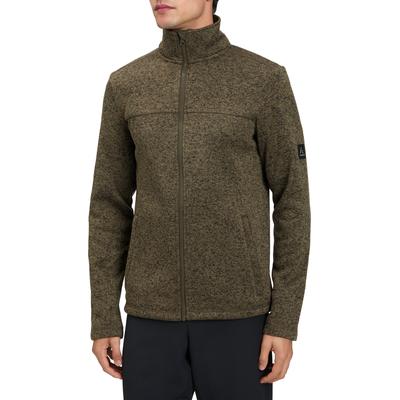 Fleecejacke MCKINLEY "He.-Unterjacke Rubin III M", Herren, Gr. L, melange, schwarz, Fleece, Obermaterial: 100% Polyester, normal, Jacken Fleecejacke, wasser- und windabweisend, atmungsaktiv, schnell trocknend
