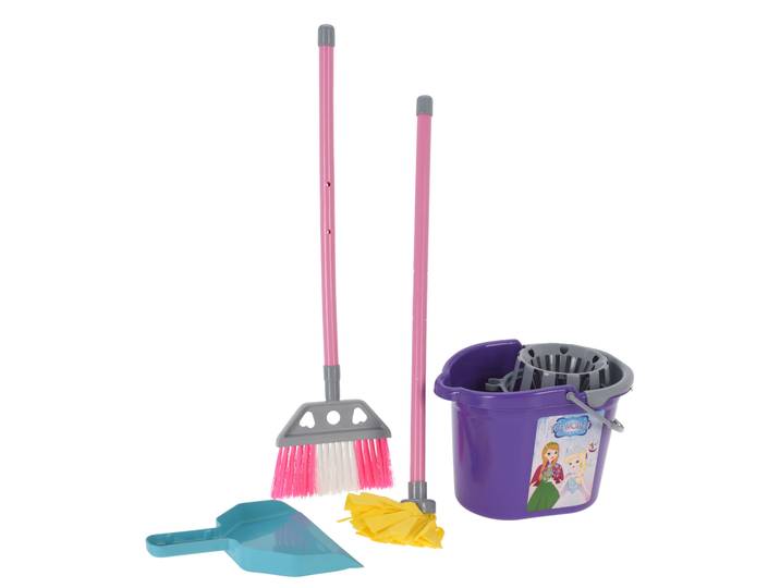 Kinder Putzset 5-teilig bunt
