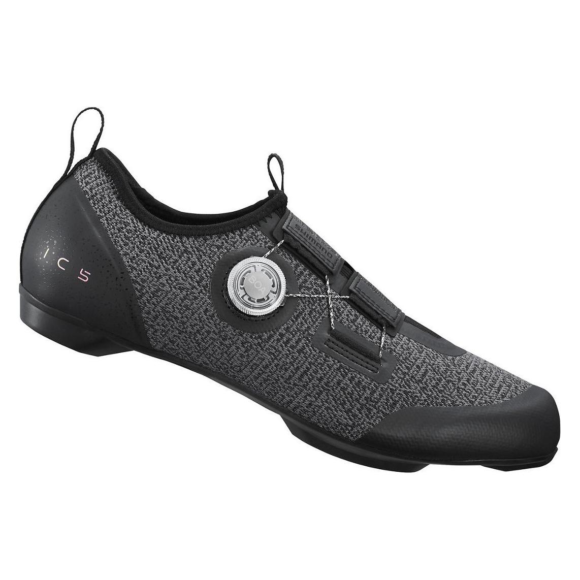 Shimano IC501, SCHUH, SPD-SL, UNISEX,BLACK, STANDARD, GR. 47 (47) (ESHIC501MCL01S470T)