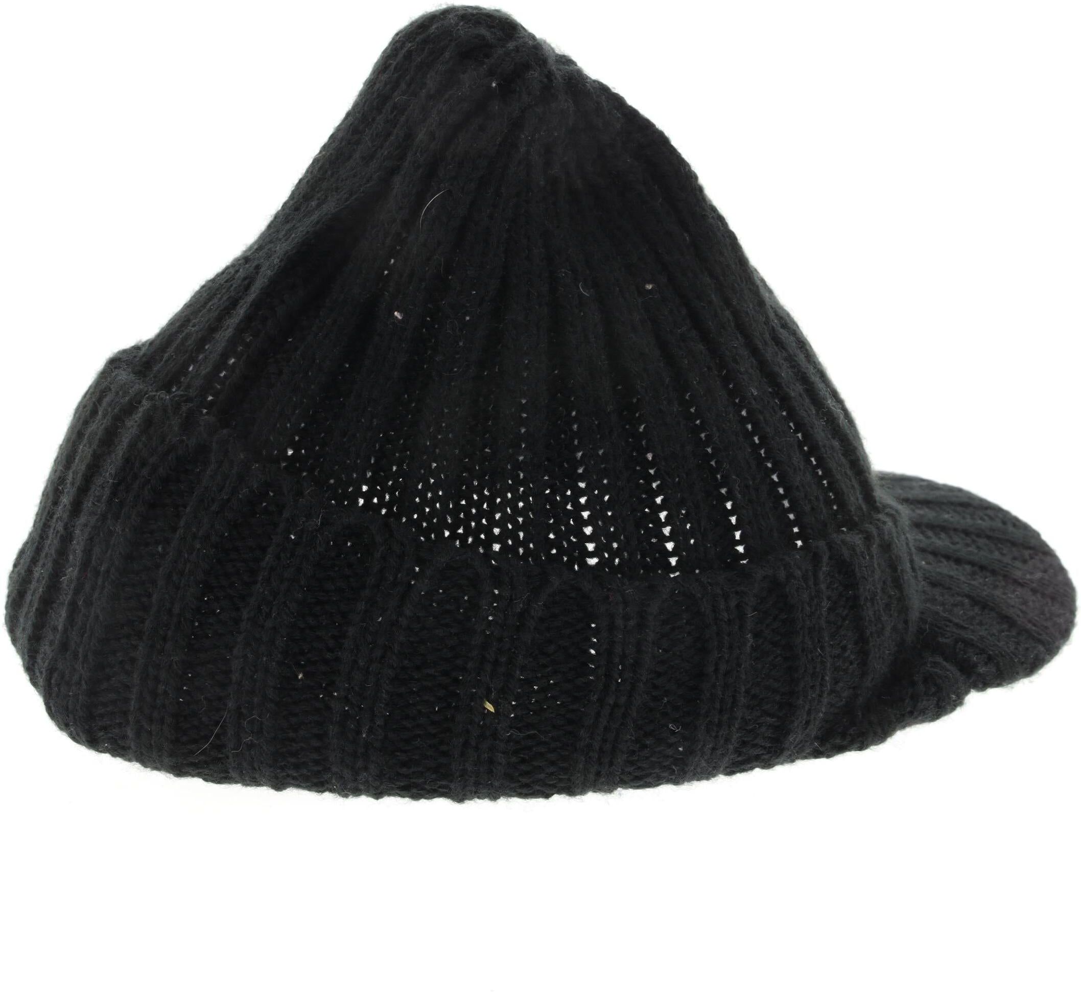 Second Hand Einzelstücke Damen Hut oder Mütze, Schwarz, Gr. Onesize, Synthetik - Second Hand