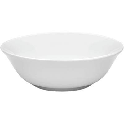 Salatschüssel VAN WELL "Gourmet", weiß, B:18cm H:5,9cm T:18cm Ø:18cm, Porzellan, Schüsseln, Salatschüssel, spülmaschinenfest und mikrowellengeeignet