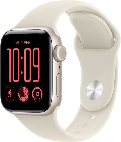 Apple Watch SE 3 GPS + Cellular 40mm Aluminiumgehäuse Sport Band Sand S/M