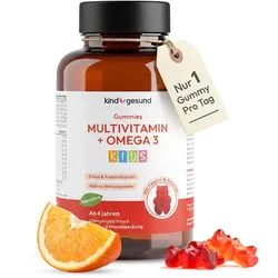 kindgesund Multivitamin + Omega 3 Gummies 60 St