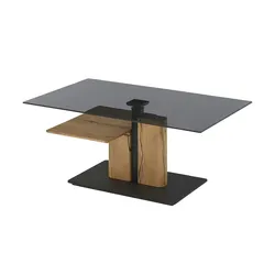 Höffner Home Couchtisch  Beuron , holzfarben , Maße (cm): B: 65 H: 45