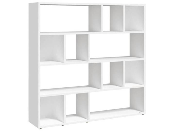 ESTINK Bibliothèque/Cloison de séparation Blanc 105x24x102 cm 112258