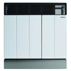 Gas-Raumheizautomat VGR 30/4 XE für Schornsteinanschluss, cremeweiß/grau