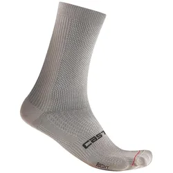 Castelli, Unisex, Sportsocken, Espresso 18 Sock (XXL), Grau