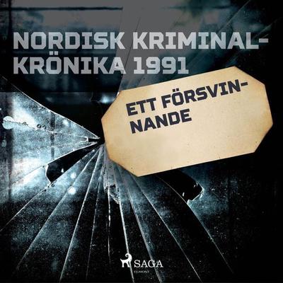 Ett försvinnande - , Audio, 9788726785272