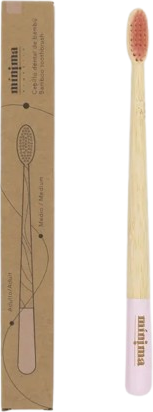 Mínima Organics Bamboo Brush PInk