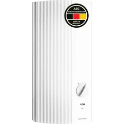AEG Haustechnik, Warmwassergerät, DDLE EASY 21 kW Elektronischer Durchlauferhitzer, 2 Festtemperaturen Dusche 42 °C/Küchenspüle 55 °C