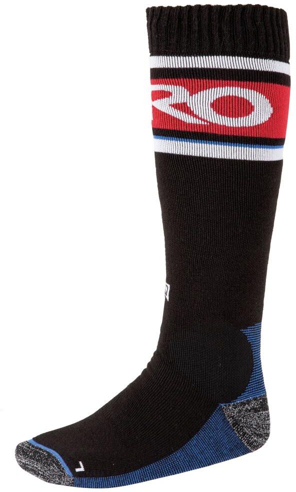 Nitro  - Anthem Socks Black White Red Blue - L - Chaussettes de ski