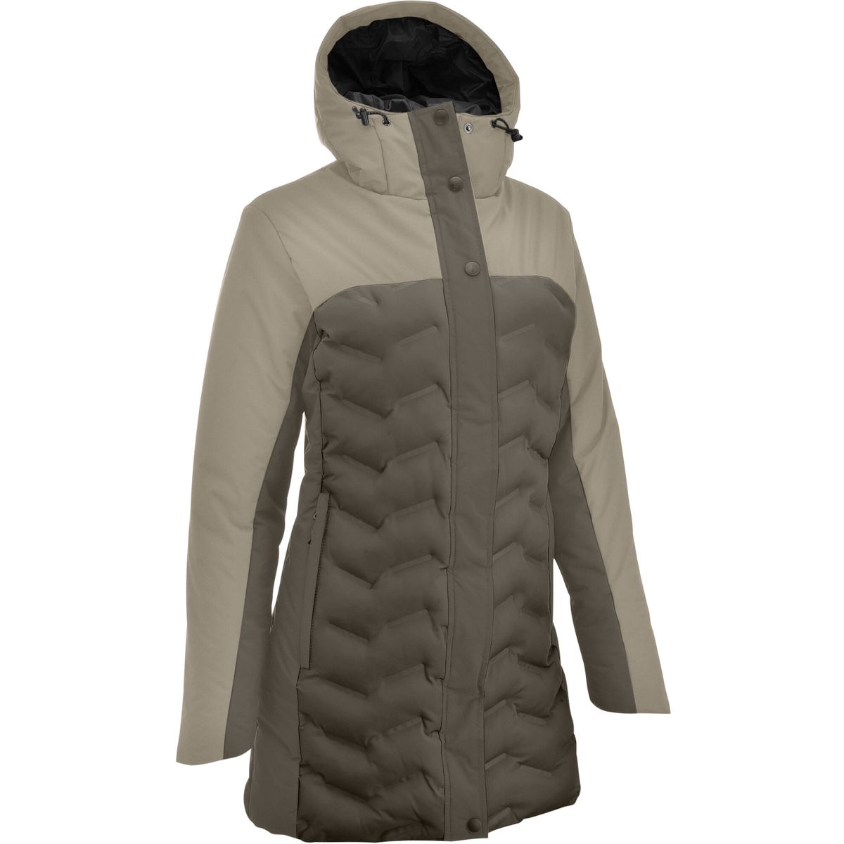 MAUL Sport Eifel MTX REC - Thermo Steppmantel m. Kapuze brown (2935) 48 5010000849-2935-48