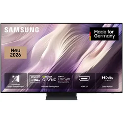 SAMSUNG OLED-Fernseher "GQ48S95HAE", Energieeffizienz: F (A-G), schwarz (graphitschwarz), 48 ′′, Fernseher