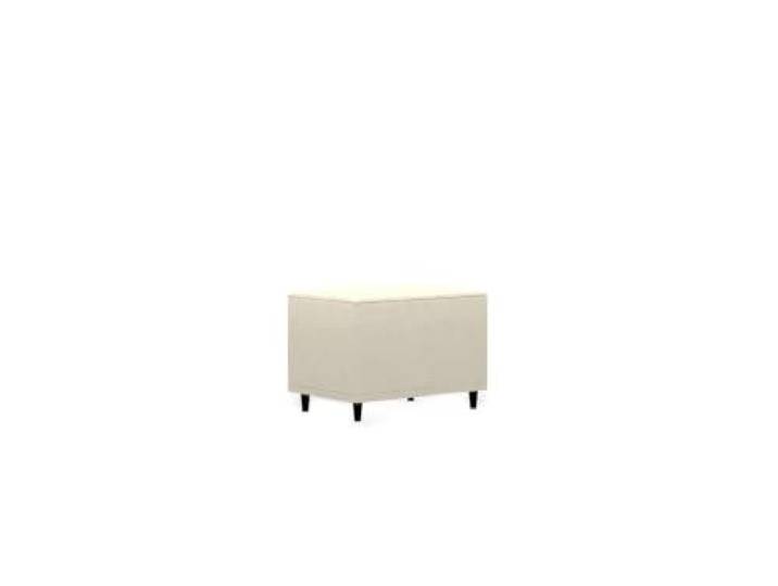 comfortly Housse pour repose-pieds Strandmon – Panama Cotton-Fog Tissu en coton naturellement texturé et respirant dans des couleurs riches et vives